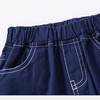 Load image into Gallery viewer, Kid Boys Solid Color Letters Shorts Wholesale 220407242
