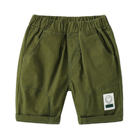 Load image into Gallery viewer, Kid Boys Solid Color Expression Shorts Wholesale 220407243
