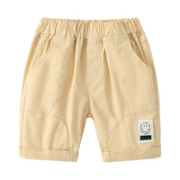Load image into Gallery viewer, Kid Boys Solid Color Expression Shorts Wholesale 220407243
