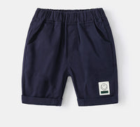 Load image into Gallery viewer, Kid Boys Solid Color Expression Shorts Wholesale 220407243
