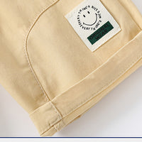 Load image into Gallery viewer, Kid Boys Solid Color Expression Shorts Wholesale 220407243
