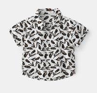 Load image into Gallery viewer, Baby Kid Boys Flower Cartoon Graphic Print Shirts Wholesale 220407245
