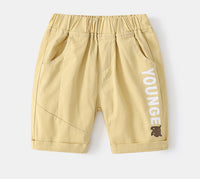 Load image into Gallery viewer, Kid Boys Letters Animals Cartoon Print Shorts Wholesale 220407256
