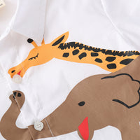 Load image into Gallery viewer, Baby Kid Unisex Animals Print Shirts Wholesale 220407264

