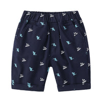 Load image into Gallery viewer, Kid Boys Letters Dinosaur Print Shorts Wholesale 220407265
