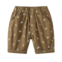 Load image into Gallery viewer, Kid Boys Letters Dinosaur Print Shorts Wholesale 220407265
