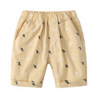 Load image into Gallery viewer, Kid Boys Letters Dinosaur Print Shorts Wholesale 220407265
