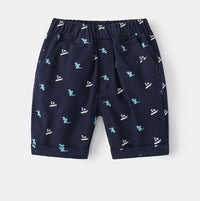 Load image into Gallery viewer, Kid Boys Letters Dinosaur Print Shorts Wholesale 220407265
