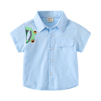Load image into Gallery viewer, Baby Kid Boys Animals Print Shirts Wholesale 220407280

