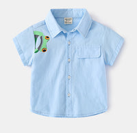 Load image into Gallery viewer, Baby Kid Boys Animals Print Shirts Wholesale 220407280
