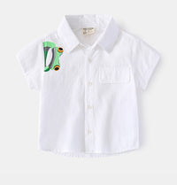 Load image into Gallery viewer, Baby Kid Boys Animals Print Shirts Wholesale 220407280
