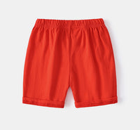 Load image into Gallery viewer, 2 Pieces Set Baby Kid Boys Striped Letters Cartoon Print T-Shirts And Ribbon Shorts Wholesale 220407302
