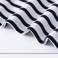 Load image into Gallery viewer, 2 Pieces Set Baby Kid Boys Striped Letters Cartoon Print T-Shirts And Ribbon Shorts Wholesale 220407302
