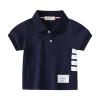 Load image into Gallery viewer, Baby Kid Boys Striped Polo Shirts Wholesale 220407306
