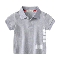 Load image into Gallery viewer, Baby Kid Boys Striped Polo Shirts Wholesale 220407306
