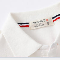 Load image into Gallery viewer, Baby Kid Boys Striped Polo Shirts Wholesale 220407306
