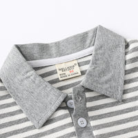 Load image into Gallery viewer, Baby Kid Boys Striped Polo Shirts Wholesale 220407315
