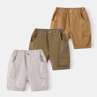 Load image into Gallery viewer, Baby Kid Boys Solid Color Shorts Wholesale 220407326

