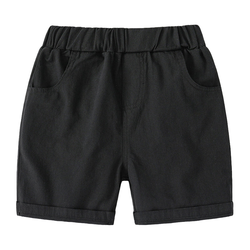 Baby Kid Boys Solid Color Shorts Wholesale 220407329
