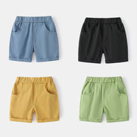Load image into Gallery viewer, Baby Kid Boys Solid Color Shorts Wholesale 220407329
