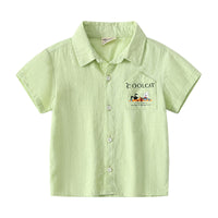 Load image into Gallery viewer, Baby Kid Boys Letters Cartoon Print Shirts Wholesale 220407331
