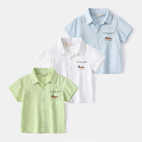 Load image into Gallery viewer, Baby Kid Boys Letters Cartoon Print Shirts Wholesale 220407331
