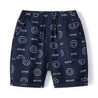 Load image into Gallery viewer, Baby Kid Boys Letters Expression Print Shorts Wholesale 220407333
