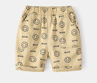 Load image into Gallery viewer, Baby Kid Boys Letters Expression Print Shorts Wholesale 220407333
