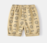 Load image into Gallery viewer, Baby Kid Boys Letters Expression Print Shorts Wholesale 220407333
