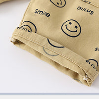Load image into Gallery viewer, Baby Kid Boys Letters Expression Print Shorts Wholesale 220407333
