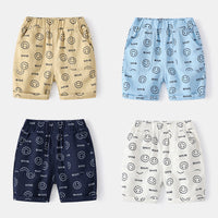 Load image into Gallery viewer, Baby Kid Boys Letters Expression Print Shorts Wholesale 220407333
