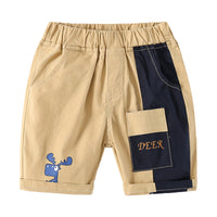 Load image into Gallery viewer, Baby Kid Boys Letters Color-blocking Cartoon Print Shorts Wholesale 220407339
