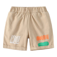 Load image into Gallery viewer, Baby Kid Boys Letters Cartoon Print Shorts Wholesale 220407342
