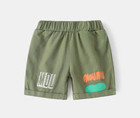 Load image into Gallery viewer, Baby Kid Boys Letters Cartoon Print Shorts Wholesale 220407342
