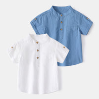 Load image into Gallery viewer, Baby Kid Boys Solid Color T-Shirts Wholesale 220407343
