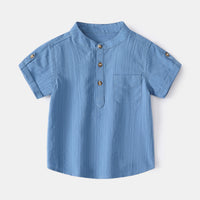 Load image into Gallery viewer, Baby Kid Boys Solid Color T-Shirts Wholesale 220407343
