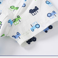 Load image into Gallery viewer, Baby Kid Boys Car Cartoon Print Shirts Wholesale 220407344
