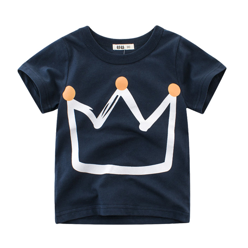 Baby Kid Unisex Solid Color Print T-Shirts Wholesale 22041109