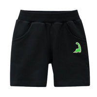 Load image into Gallery viewer, Baby Kid Unisex Solid Color Dinosaur Print Shorts Wholesale 220411105
