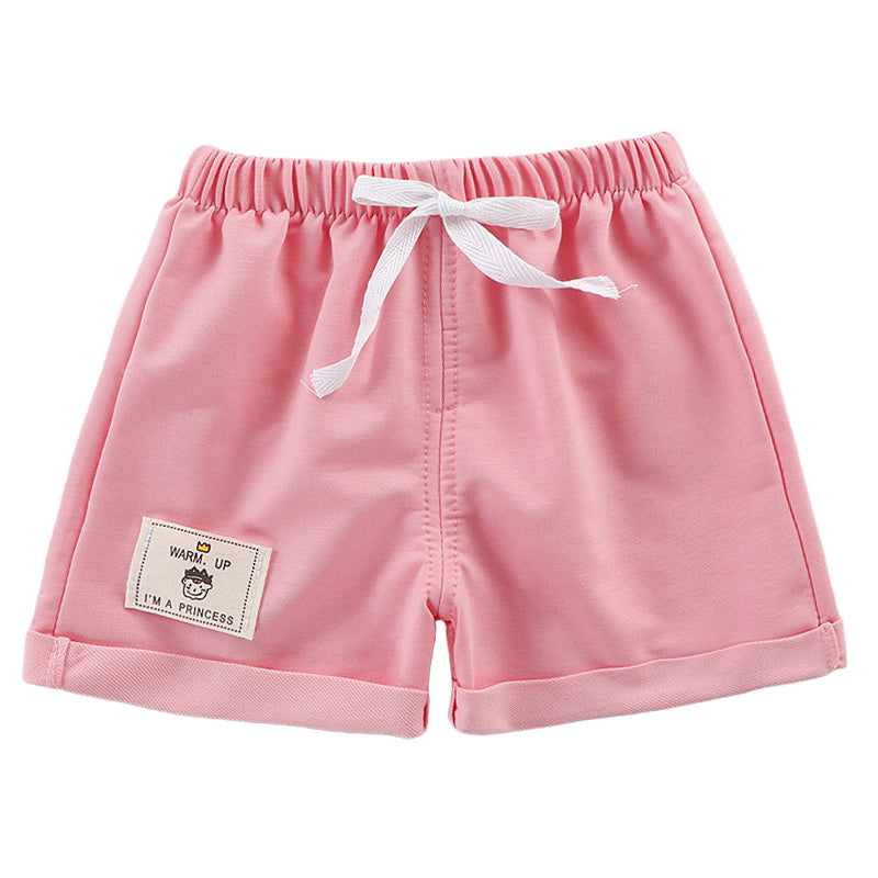 Baby Kid Unisex Solid Color Shorts Sports Wholesale 220411113
