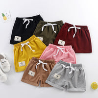 Load image into Gallery viewer, Baby Kid Unisex Solid Color Shorts Sports Wholesale 220411113
