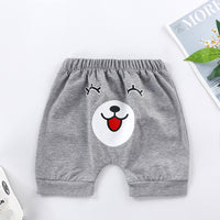 Load image into Gallery viewer, Baby Kid Unisex Animals Cartoon Expression Print Shorts Wholesale 220411115
