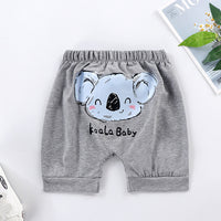Load image into Gallery viewer, Baby Kid Unisex Animals Cartoon Expression Print Shorts Wholesale 220411115
