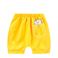Load image into Gallery viewer, Baby Kid Unisex Animals Cartoon Expression Print Shorts Wholesale 220411115

