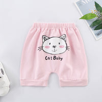 Load image into Gallery viewer, Baby Kid Unisex Animals Cartoon Expression Print Shorts Wholesale 220411115
