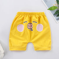 Load image into Gallery viewer, Baby Kid Unisex Animals Cartoon Expression Print Shorts Wholesale 220411115
