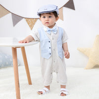 Load image into Gallery viewer, Baby Boys Color-blocking Jumpsuits Wholesale 220411122
