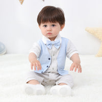 Load image into Gallery viewer, Baby Boys Color-blocking Jumpsuits Wholesale 220411122
