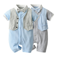 Load image into Gallery viewer, Baby Boys Color-blocking Jumpsuits Wholesale 220411122
