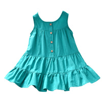Load image into Gallery viewer, Baby Kid Girls Solid Color Dresses Wholesale 220411127
